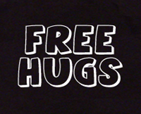 free hugs t shirt
